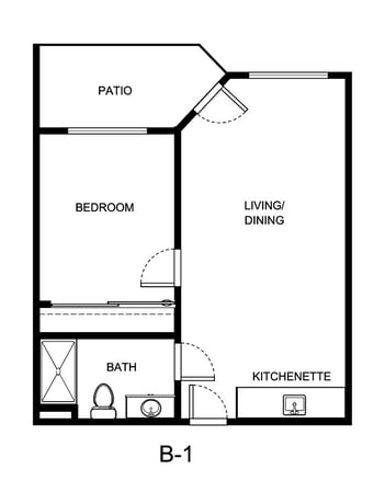 APRZ_IL_Cedar Elm_1B 1BA_456 sq. ft.